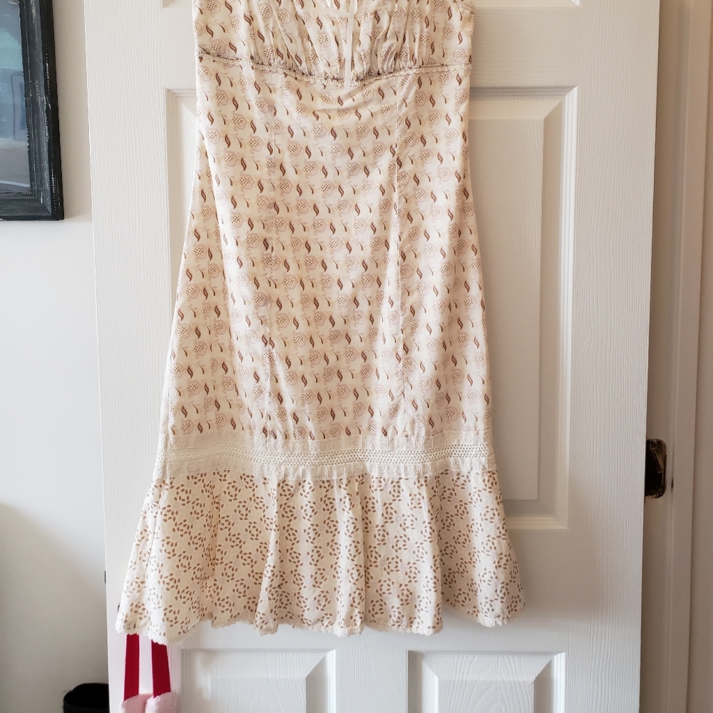 Express Patterned Spaghetti Strap Dress - image 6